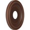 Ekena Millwork Traditional PVC Medallion (Canopies up to 7 1/2"), 13"OD x 3 1/2"ID x 1 1/4"P, Metallic Rust CMP13TRDRU - alternate 4